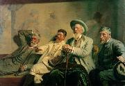 Michael Ancher Art Judges Spain oil painting artist